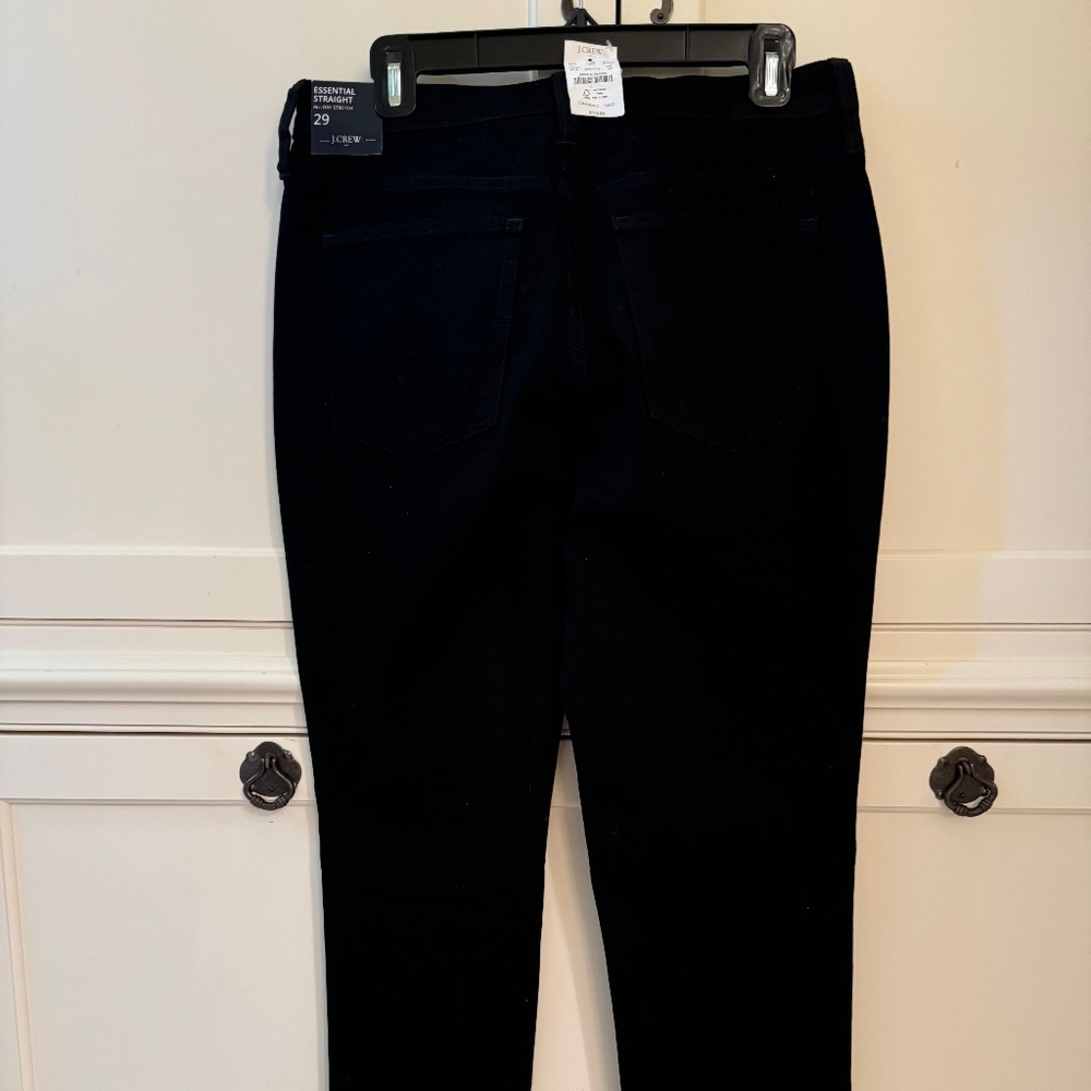 J. Crew Esssential Black Jeans - Size 29
